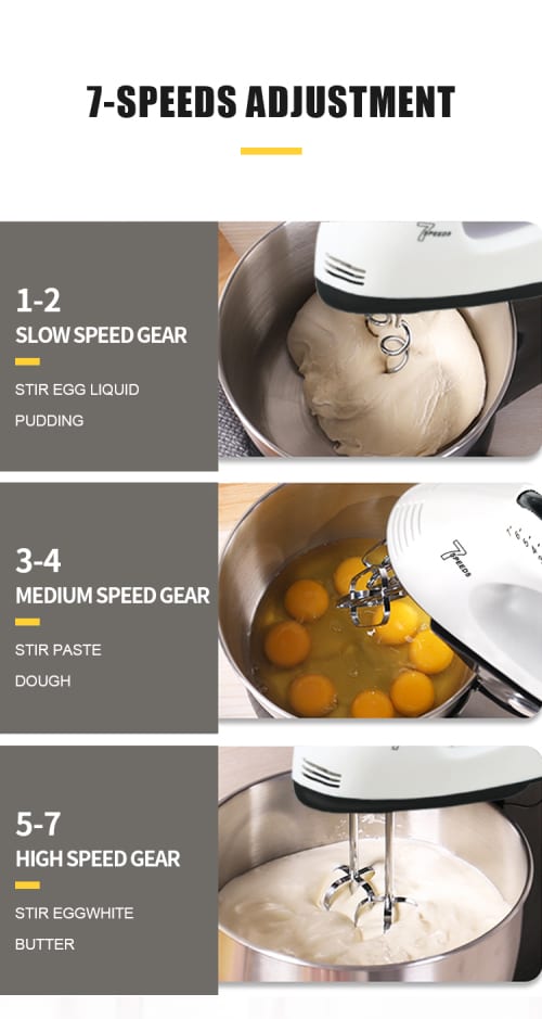 HAND MIXER 7 SPEED NEW – Things are Cooking