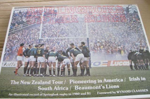 Springbok Rugby Book Cover Rugby - RUGBY - SPRINGBOKS UNDER SIEGE BOOK for sale in Cape Town (ID ...