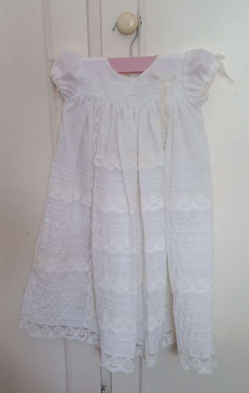 Other Textiles VINTAGE BABY CHRISTENING DRESS was listed for R100.00