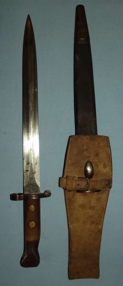 Bayonets - Original Boer War Pattern 1888 Bayonet Complete With Leather ...