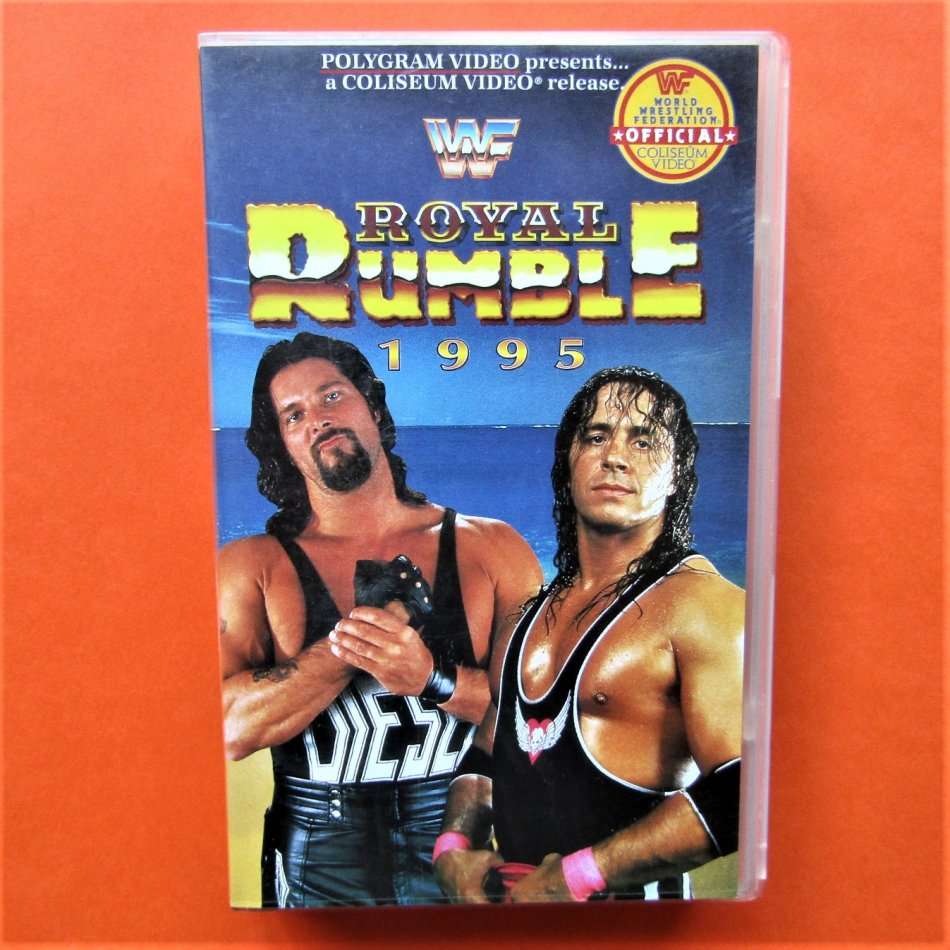 Sporting Memorabilia - 1995 WWF Royal Rumble Wrestling VHS Tape was ...