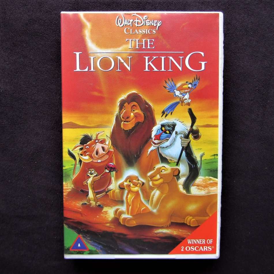 Movies - The Lion King - Walt Disney - VHS Video Tape (1994) for sale ...