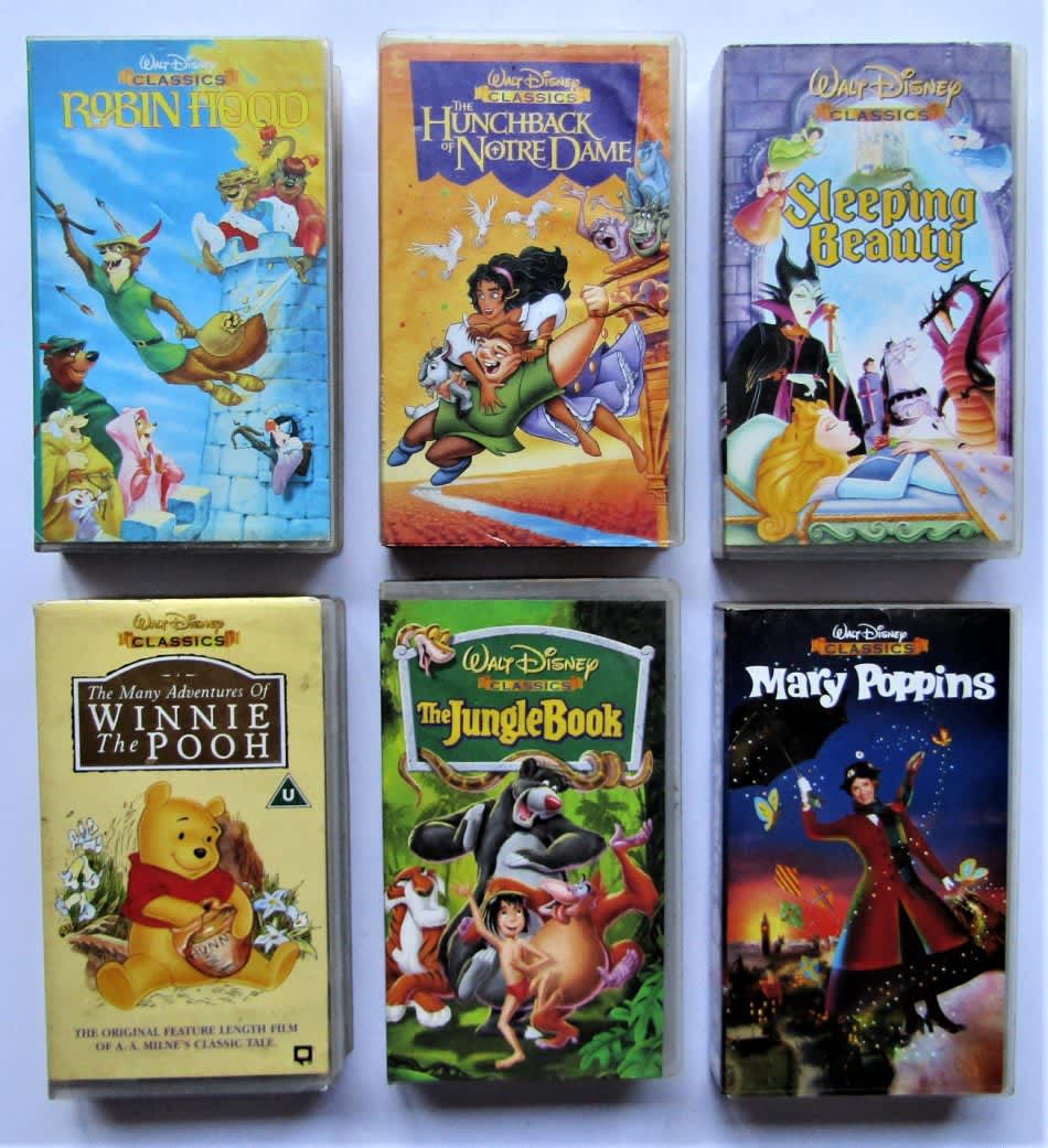 Movies - Walt Disney Classics - VHS Video Tape Collection was listed ...