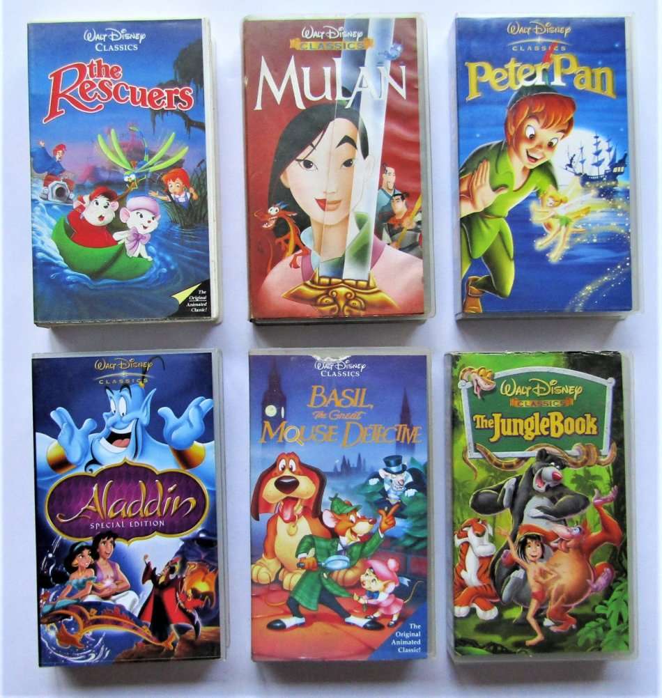 Movies - Walt Disney Classics - VHS Video Tape Collection was sold for ...