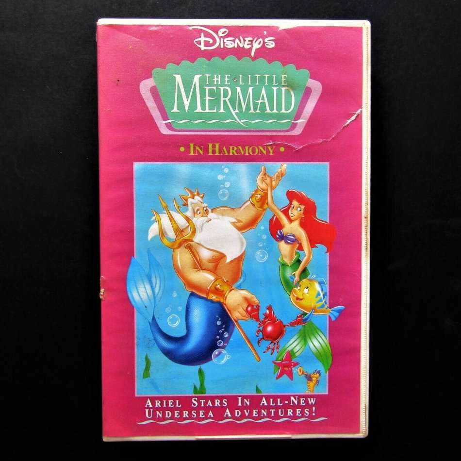 Movies - The Little Mermaid - In Harmony - Disney VHS Tape (1993) was ...