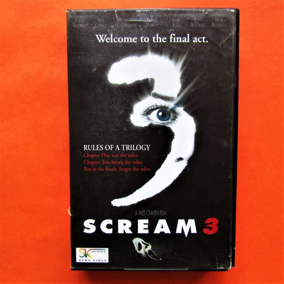 Movies - Scream 3 - David Arquette - Horror VHS Tape (2000) was listed ...