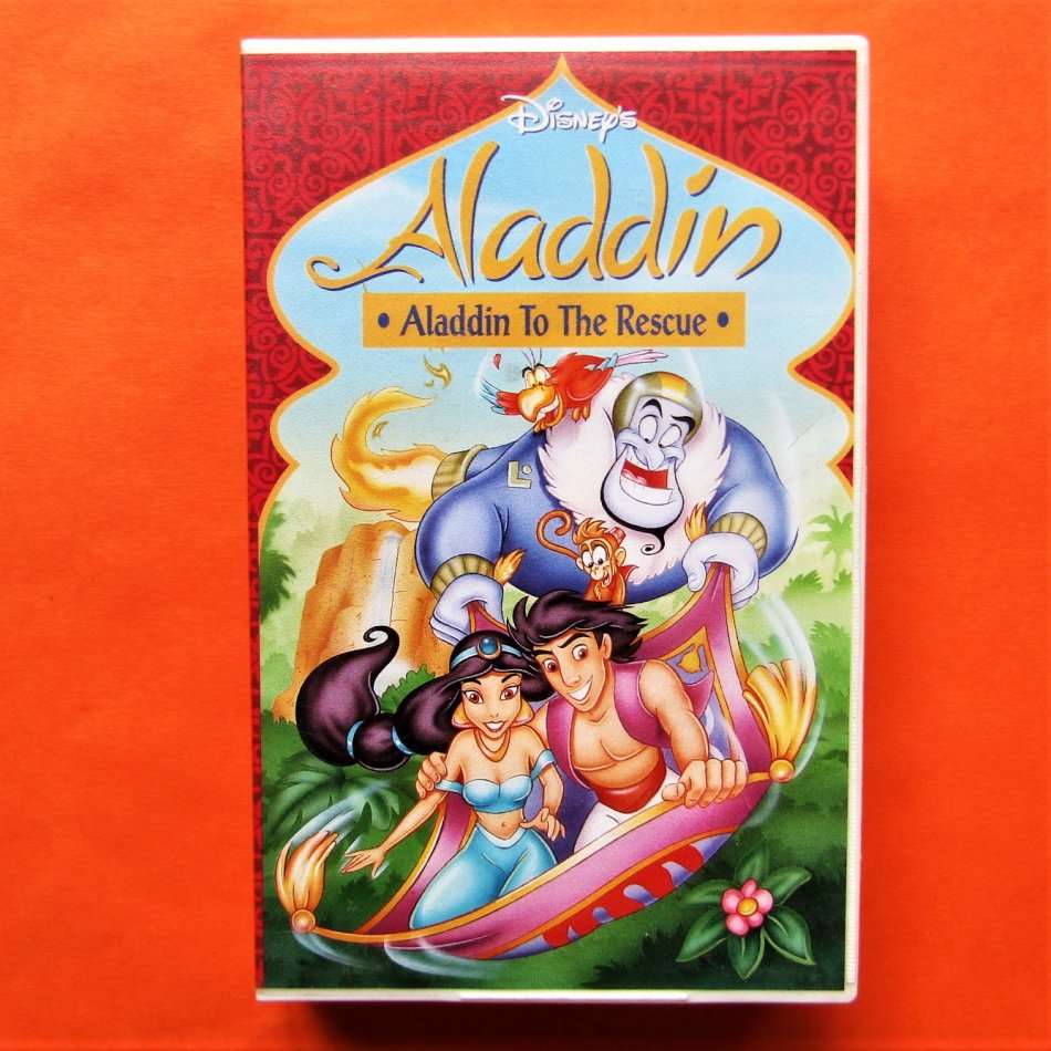 Movies Aladdin To The Rescue Walt Disney VHS Tape (1996) for sale