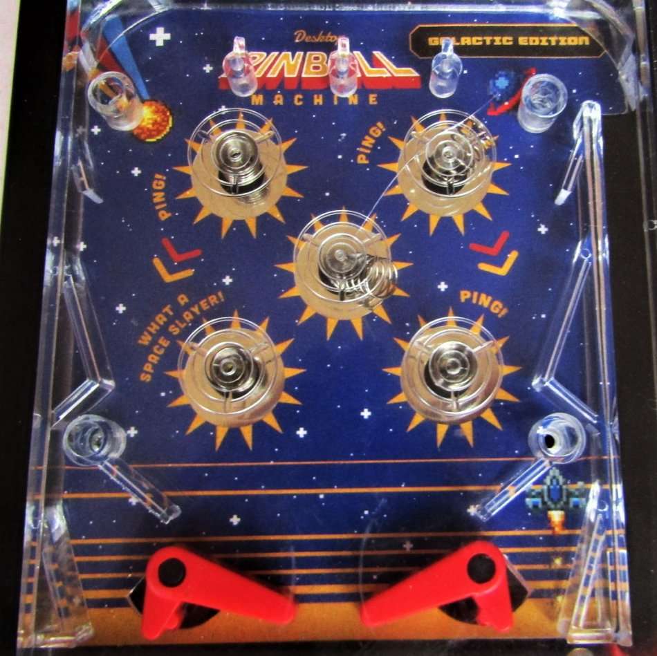 Arcade & Pinball Machines Galactic Edition Battery Operated Desktop