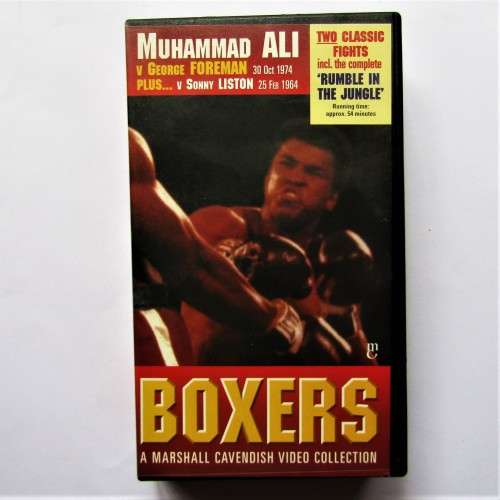 TV Series - Boxers - Mohammad Ali - Boxing VHS Tape (1996) was listed ...