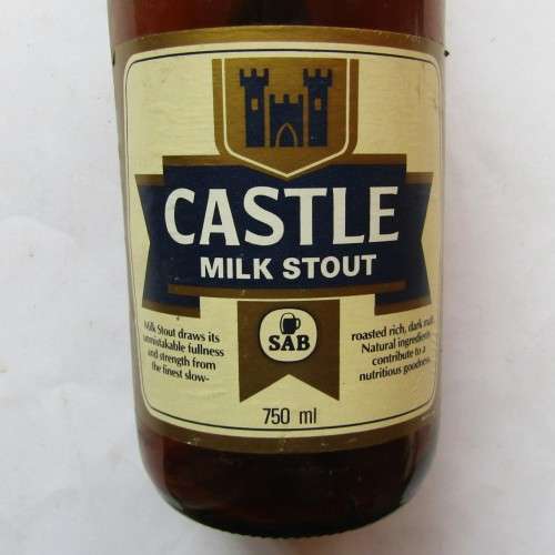 Bar Accessories Old Castle Milk Stout 750ml Beer Bottle with Cap for