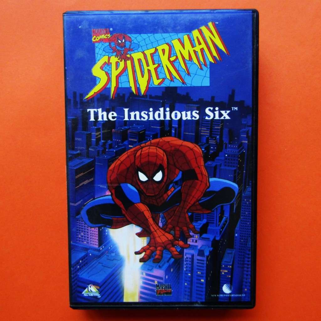 TV Series - Spiderman: The Insidious Six - Marvel VHS Video Tape (1996 ...