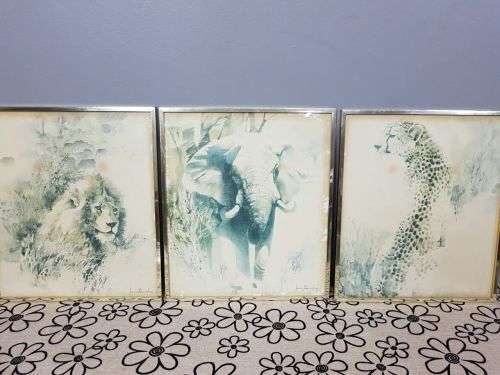 Prints - THREE WONDERFUL JOAN BEUCHE FRAMED WILDLIFE PRINTS INCLUDING A ...