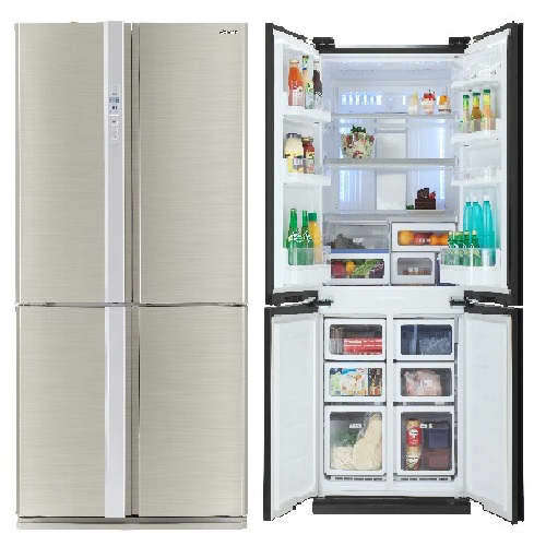 Fridges & Freezers A fantastic silver front Sharp (Model SJ FP85VBK5