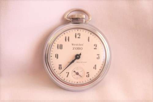 Westclox zobo deals pocket watch