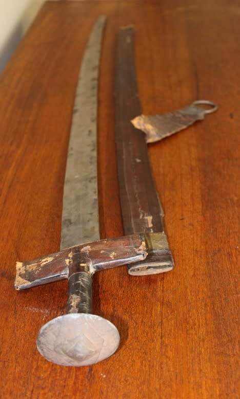 Swords - An incredible rare antique Takoba sword in its original ...