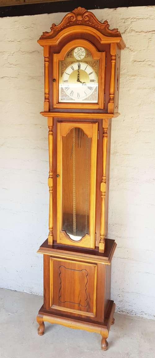 Grandfather & Longcase Clocks A Magnificent Vintage German Made