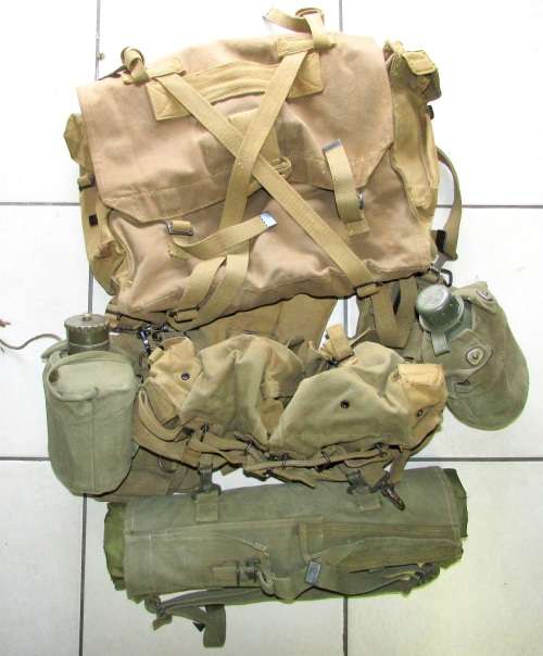 Kit - Rhodesian Regiment Troopie Webbing Set 