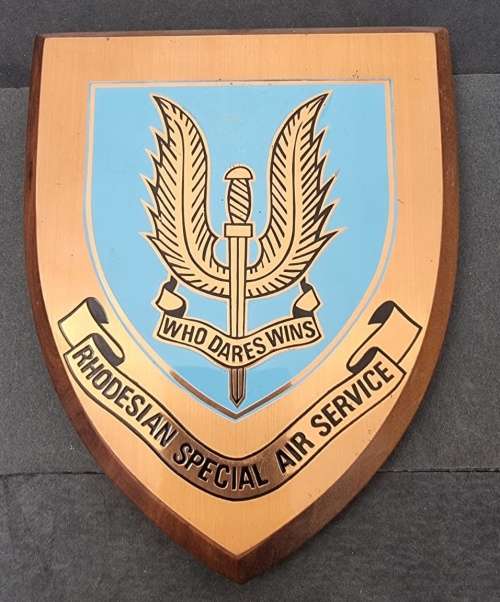 Plaques - Rhodesia - Special Air Services(SAS) Plaque was sold for R2 ...