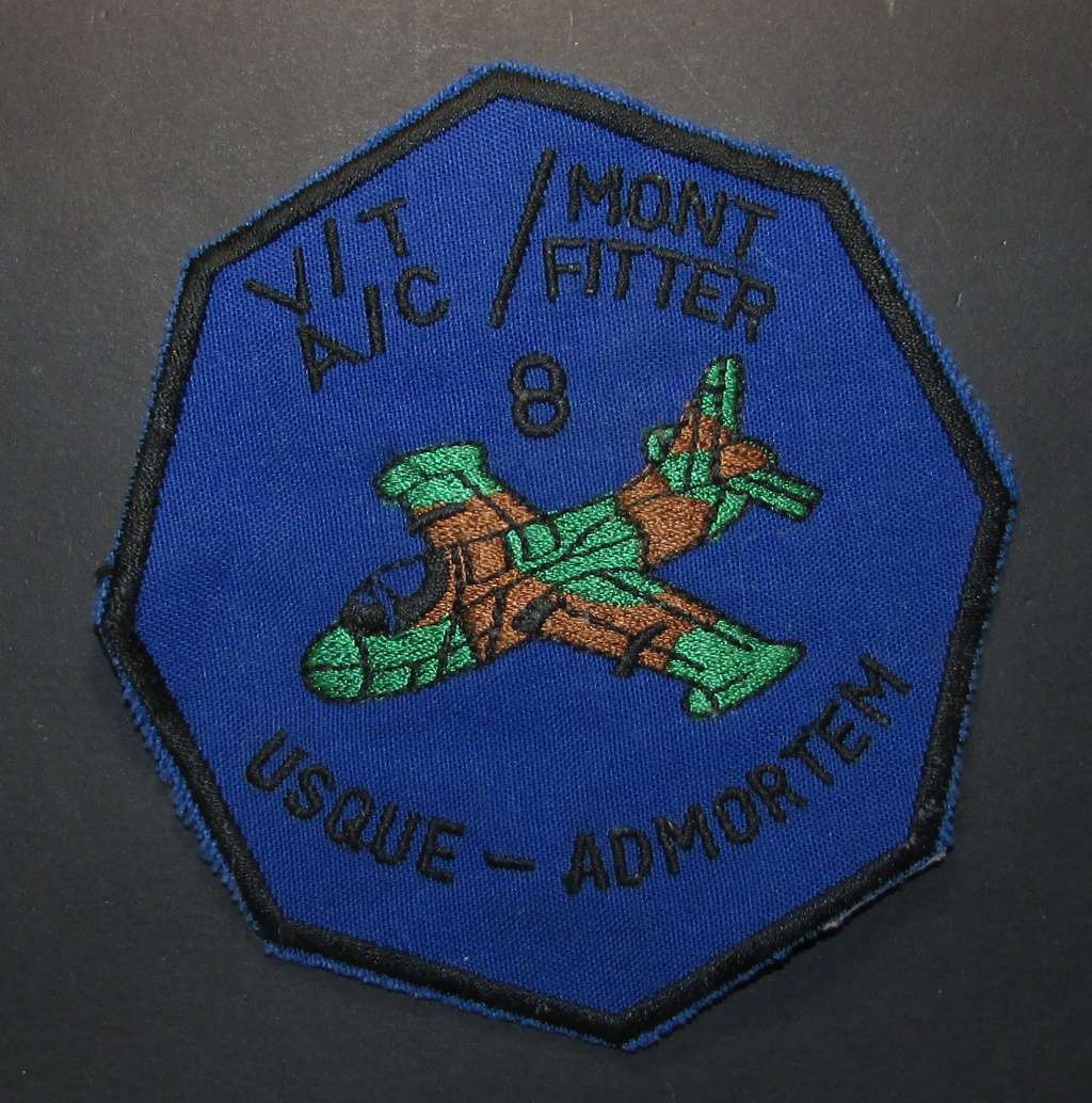 South African Army SADF SAAF 8 Squadron Ground Crew Aircraft Patch