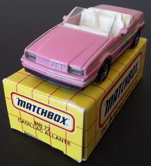 matchbox pink cadillac