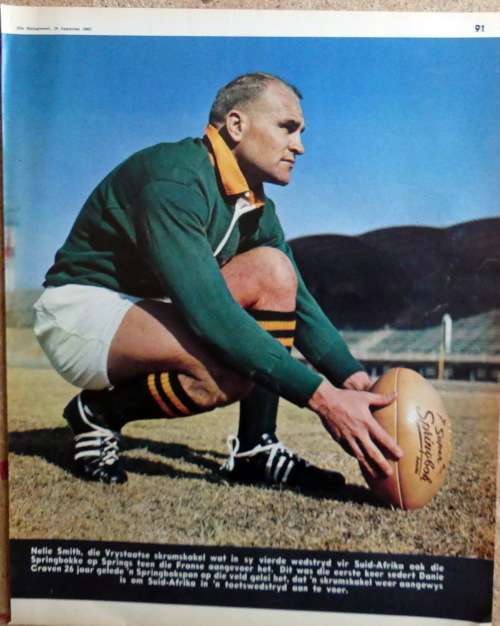 Sporting Memorabilia NELIE SMITH Die Huisgenoot , 28 Aug 1964