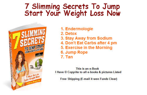 Health, Mind & Body - 7 Slimming Secrets To Jump Start ...