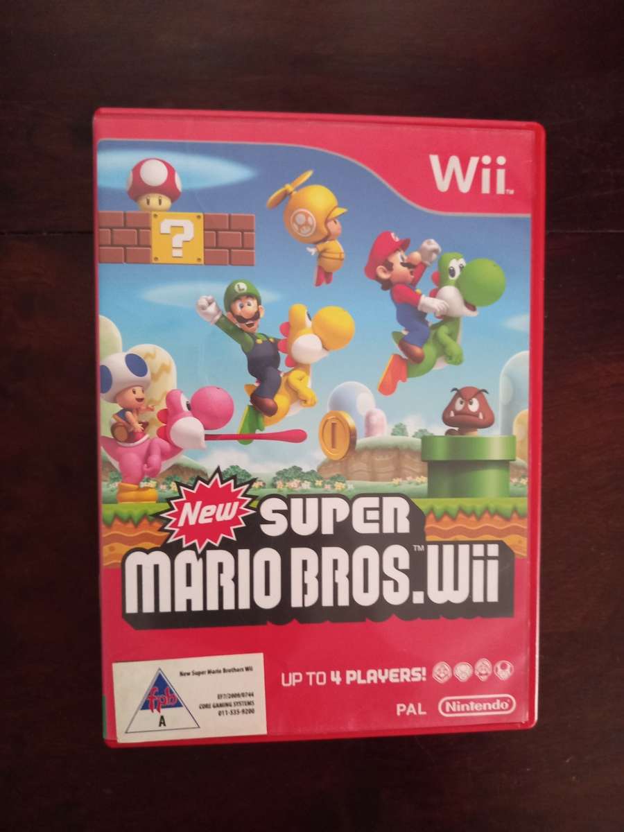Games New Super Mario Bros Wii for sale in Cape Town (ID609717774)