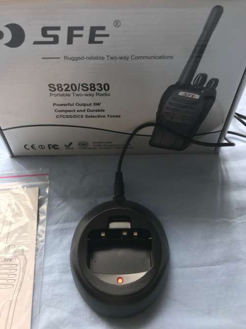 TwoWay Radios SFE S820 handheld walkie talkie, high quality