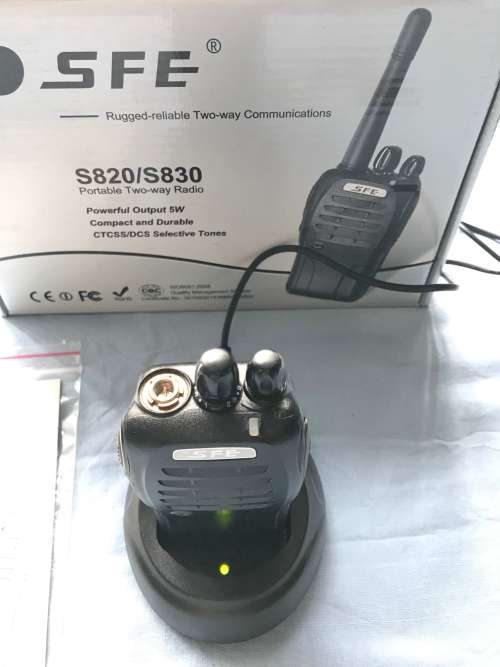 TwoWay Radios SFE S820 handheld walkie talkie, high quality