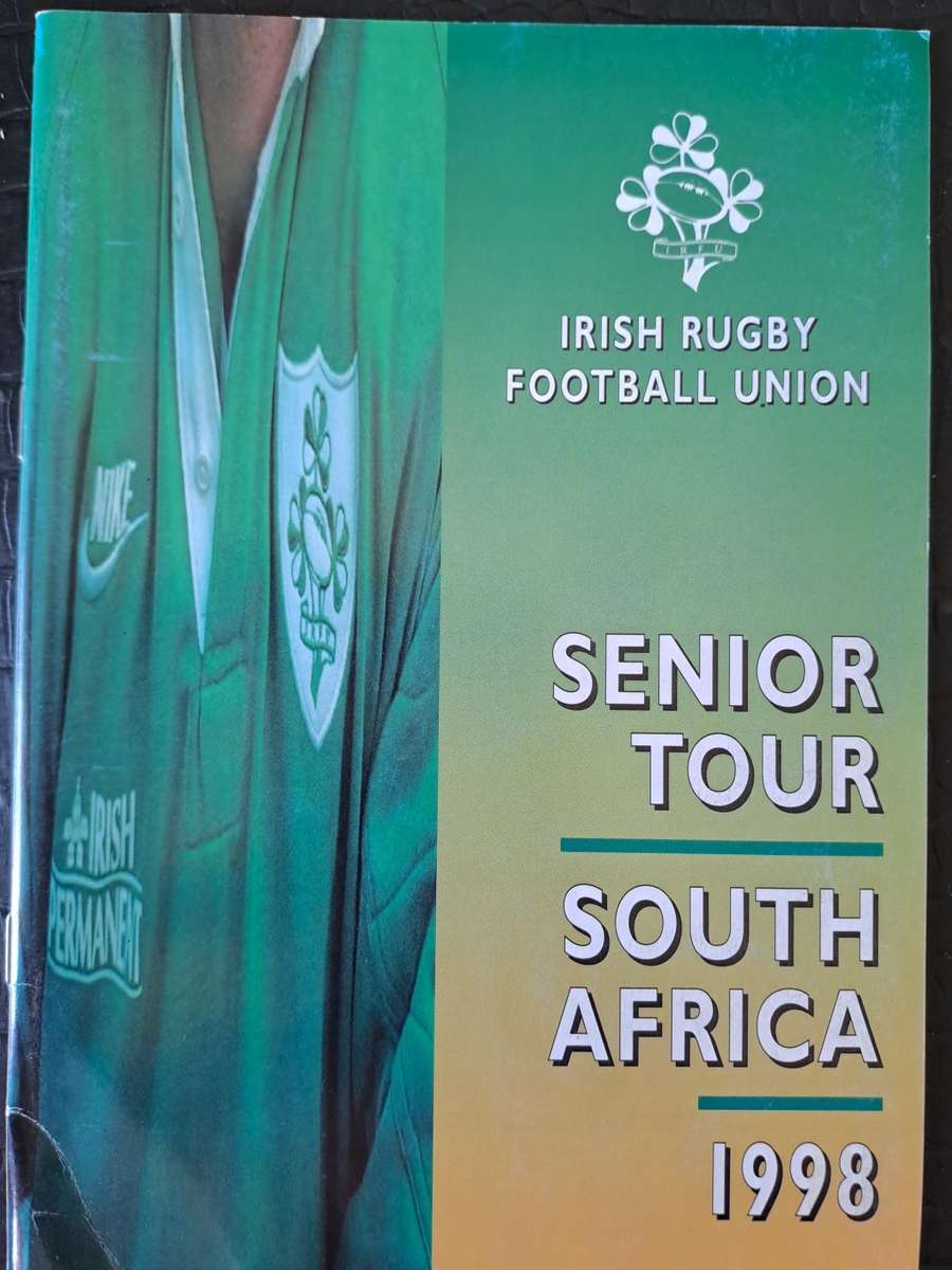 Sporting Memorabilia - Rugby brochure. Pre-tour brochure with pen pics ...