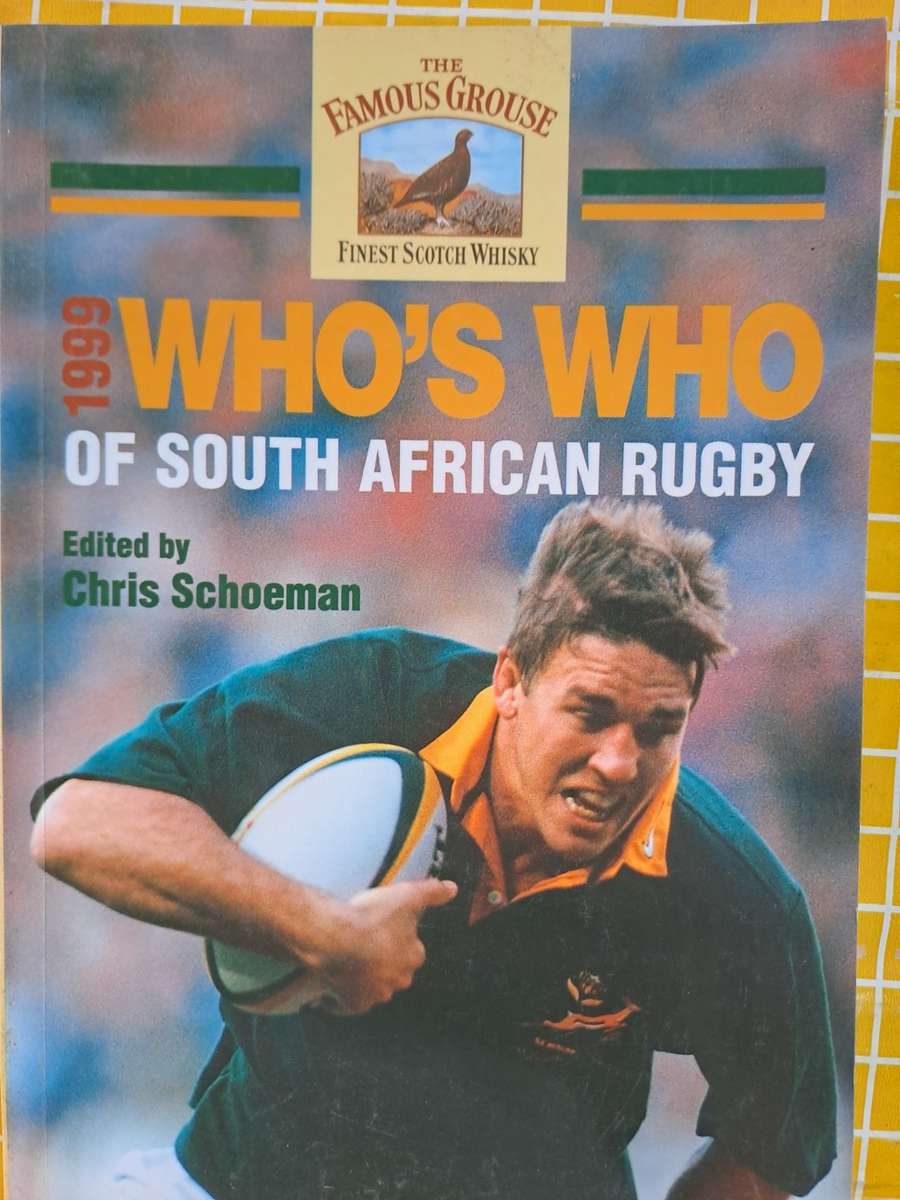 Rugby - Rugby Book - Who`s Who of South African Rugby 1999 by Chris ...