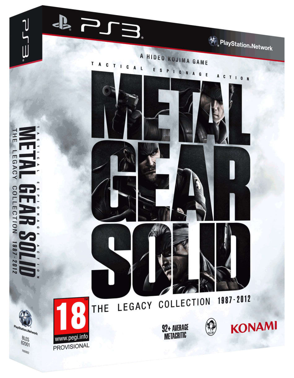 Games PS3 METAL GEAR SOLID THE LEGACY COLLECTION / AS