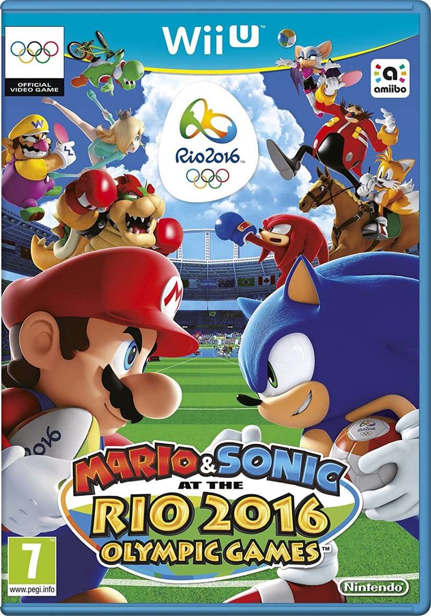 Games - Wiiu Mario & Sonic At The Rio 2016 Olympic Games   Brand New 