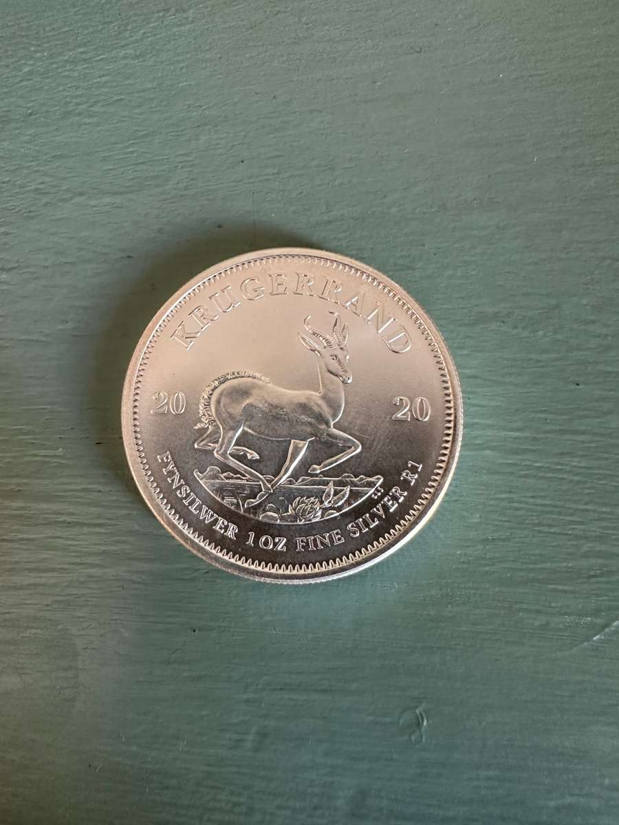 Gold & Bullion Coins WOW!!! ***BEAUTIFUL 2020 UNCIRCULATED FINE SILVER KRUGERRAND*** for sale