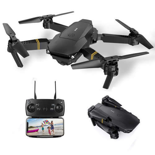 Drones Foldable Mini Drone, Wifi Camera, Live Video Drone with