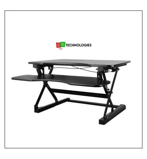 Desks HEIGHT ADJUSTABLE STANDING DESK (BLACK) was listed for R55,903.