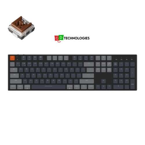 Keyboards Keychron K5 ANSI Full Size Layout 104 Key Brown Switch RGB