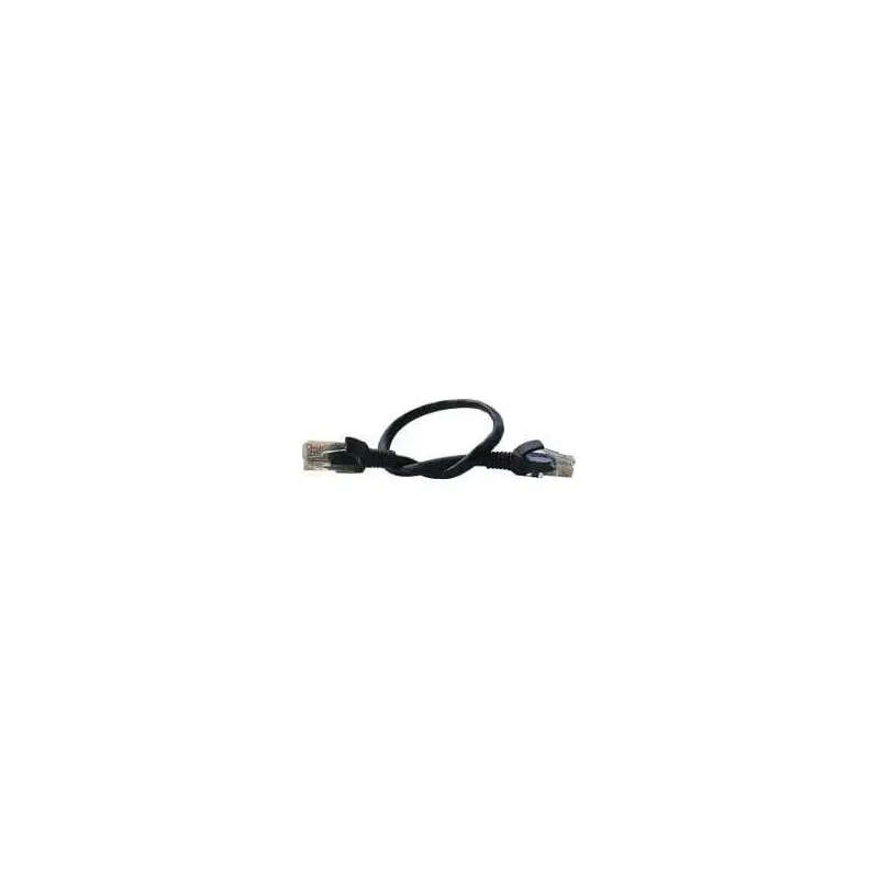 Network Cable Testers 0.25m UTP Cat6 Black Flylead (10 pack) for sale
