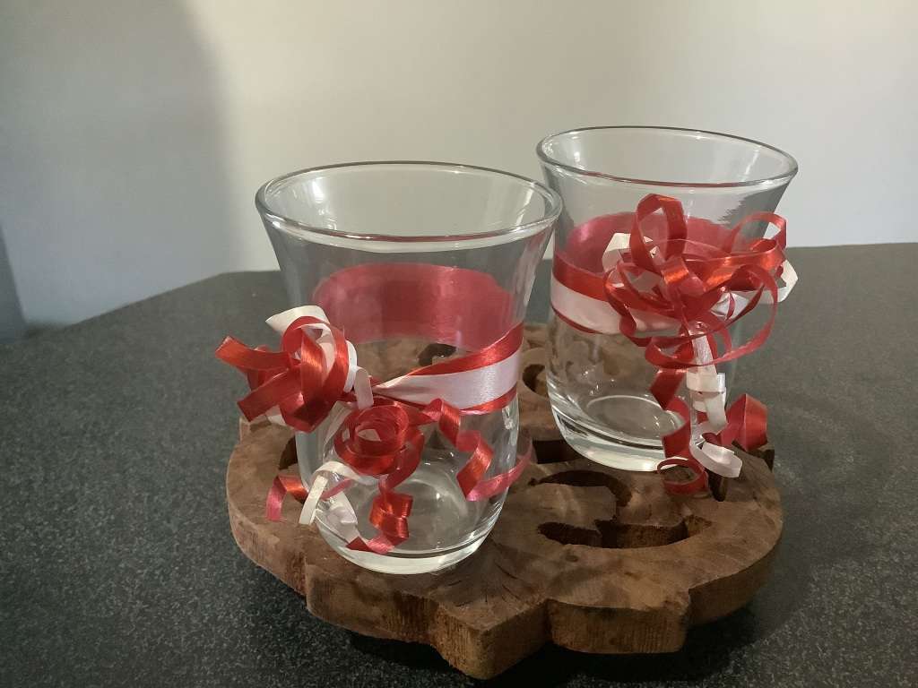Drinking Glasses & Stemware Stunning set of two Glasses was listed