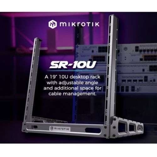 Racks, Mounts & Patch Panels - MikroTik 10U Open Frame 2 Post Network ...