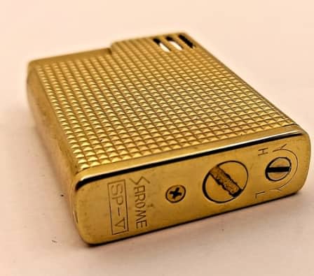 Prelude by Shipley Lighters - VINTAGE SAROME SP-V GOLD BUTANE GAS LIGHTER was listed for  R100.00 on 22 Jan at 21:16 by Dior1 in Johannesburg (ID:578355501)