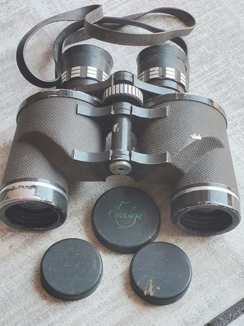 Binoculars & Monoculars VINTAGE GREENKAT BINOCULARS WITH ORIGINAL