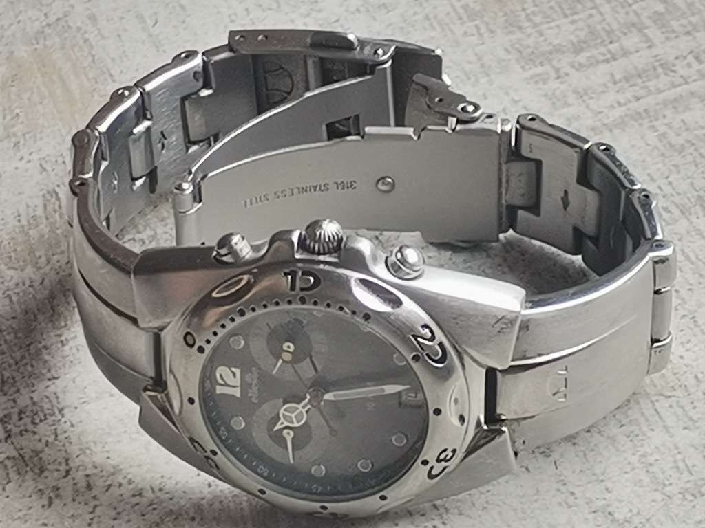 Men's Watches ELLESSE MENS STAINLESS STEEL CHRONOGRAPH WATCH IN