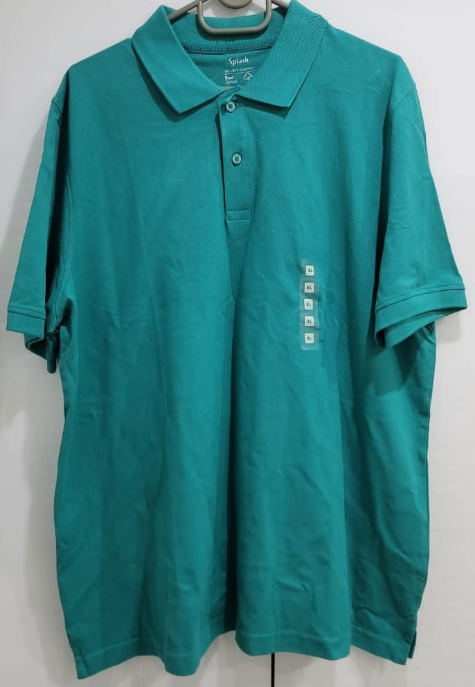 Shirts - Splash Mens Green Golfer/Polo from Dubai - Size XL was sold ...