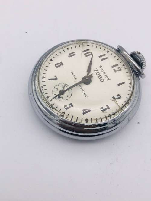 Pocket Watches *WESTCLOX ZOBO POCKETWATCH* SCOTTISH MADE! was sold
