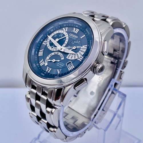 citizen eco drive radio controlled perpetual calendar wr200