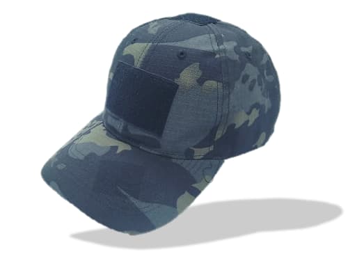 Hats & Caps - # 3 Black - Camo Cap With Velcro for sale in