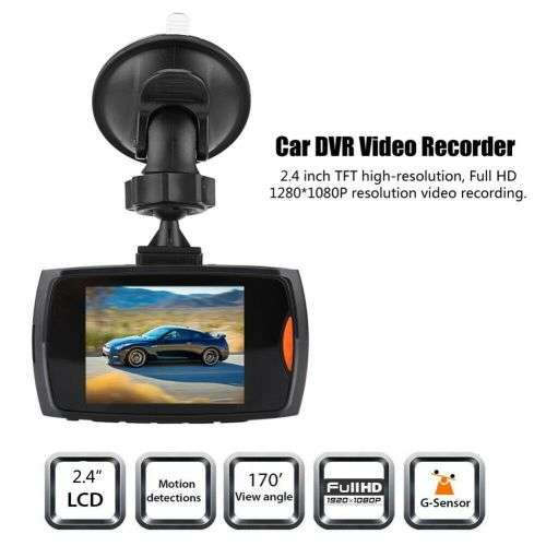 Dash Cameras - 2.4'' Full HD 1080P Dash Cam Car DVR Driving Security G ...