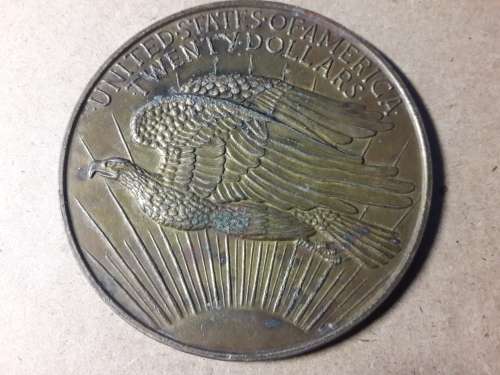 Commemorative - BIG 3'' LIBERTY MCMVII UNITED STATES OF AMERICA TWENTY ...