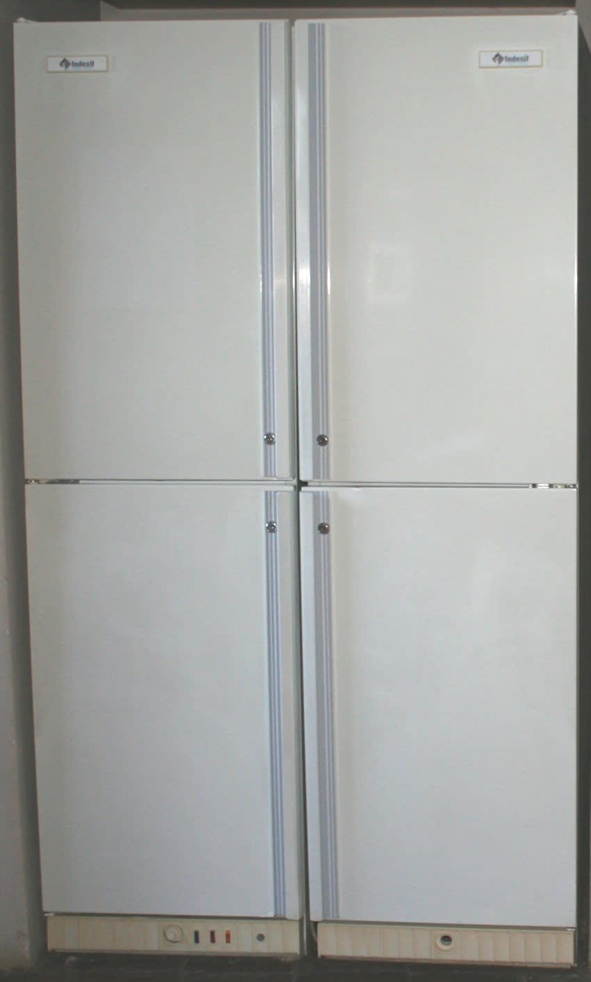 Fridges & Freezers - Indesit series 2000 double fridge & freezer, 2 ...